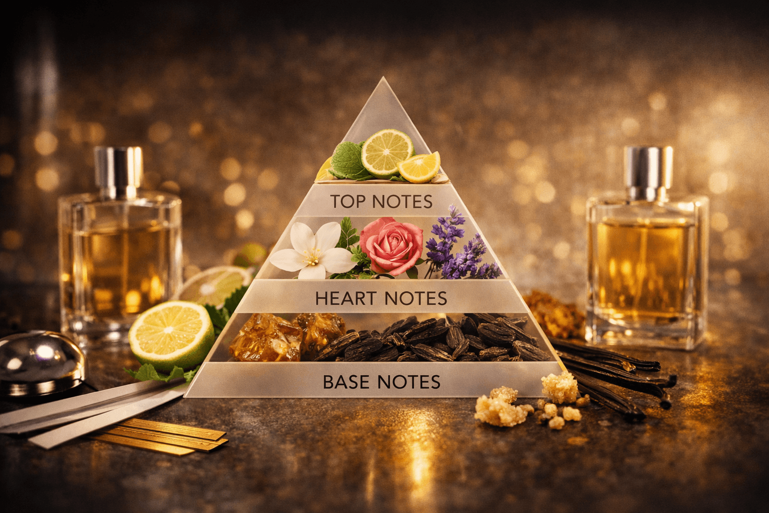 Notas olfativas explicadas: la guía que necesitas para entender cualquier perfume